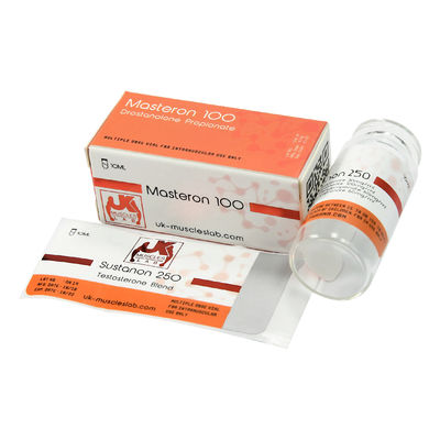 Impression de relief 25mm 10ml large Vial Labels For Steroid Sustanon 250