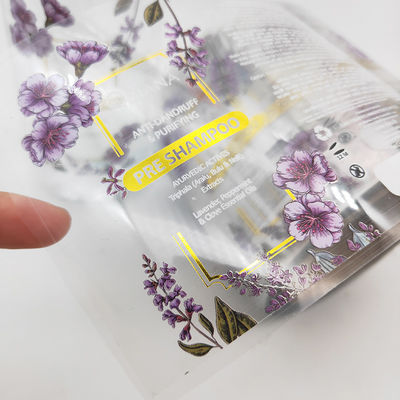 Label imperméable de la bouteille ISO8317, labels clairs résistants à l'usure de BOPP