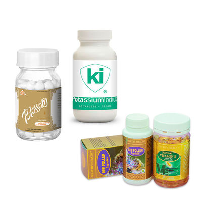 Autocollants stéroïdes de labels de pharmacie d'épaisseur de Vial Labels 0.06mm d'ANIMAL FAMILIER