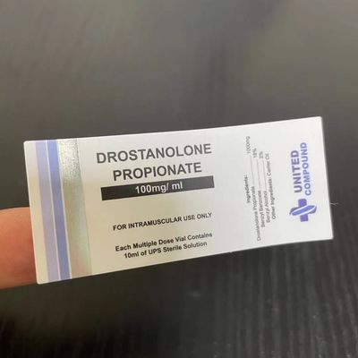 Labels de bouteille de la longueur 30ml de la couleur 26mm d'ISO9001 PMS avec l'impression d'aluminium argenté