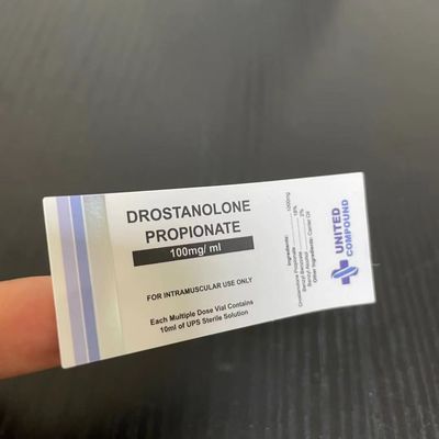 Labels de bouteille de la longueur 30ml de la couleur 26mm d'ISO9001 PMS avec l'impression d'aluminium argenté