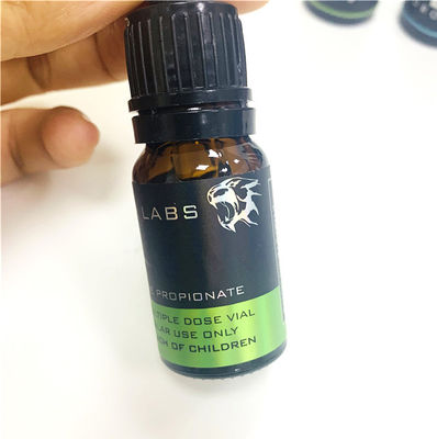 Labels de bouteille du papier 10ml de laser, label imprimable de prescription de couleur de Pantone