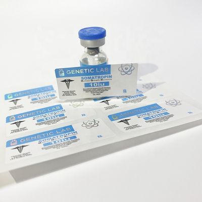 Couleur Vial Labels stéroïde, anti contrefaçon Vial Labels pharmaceutique de PMS