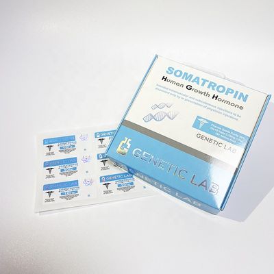 Couleur Vial Labels stéroïde, anti contrefaçon Vial Labels pharmaceutique de PMS