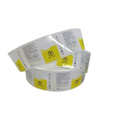 Impression Vial Labels stéroïde, labels de CMYK de bouteille de pilule de 35x84mm pour des vitamines