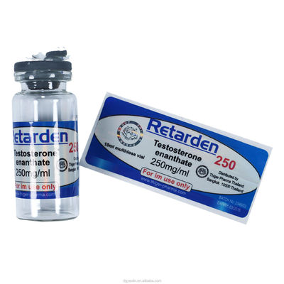 Anti fausse impression 30x84mm Vial Labels For Medicine Bottle de verre