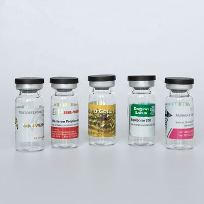 Autocollants olographes réutilisés de sécurité de 10ml Vial Labels 25*60mm