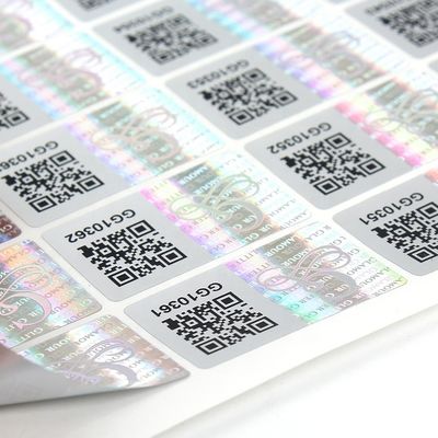 anti fausses boîtes de joint de Vial Label Strong Adhesive For de l'hologramme 3D