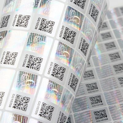 anti fausses boîtes de joint de Vial Label Strong Adhesive For de l'hologramme 3D