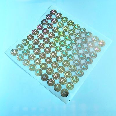 Bouteille de Vial Label For 10ml d'hologramme d'or d'Oilproof d'impression de CMYK