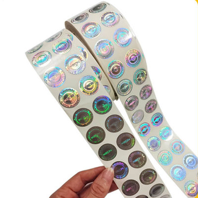 Anti hologramme contrefait Vial Label Digital Printing Hologram Vial Label