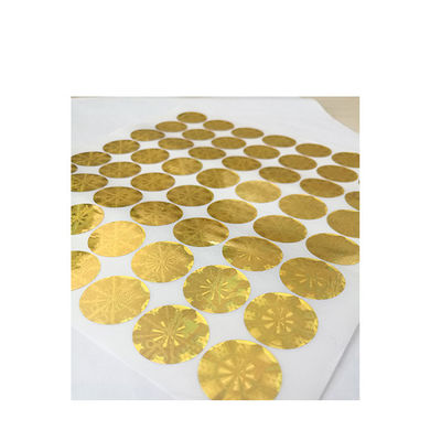 Anti hologramme contrefait Vial Label Digital Printing Hologram Vial Label