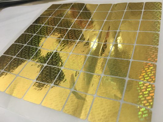 Anti hologramme contrefait Vial Label Digital Printing Hologram Vial Label