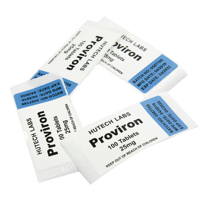 Labels d'hologramme de sécurité de largeur d'Oilproof 7.8cm pour la bouteille de médecine