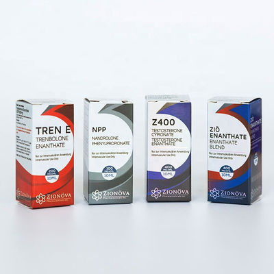 10ml gravant en refief Vial Boxes, boîte de petit emballage de longueur de 5mm