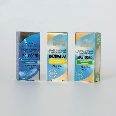 10ml gravant en refief Vial Boxes, boîte de petit emballage de longueur de 5mm