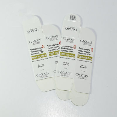 Couleur 10ml biodégradable Vial Boxes For Medicine Packaging de Pantone