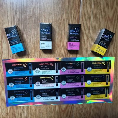 hautes boîtes 300g/M2 de empaquetage olographes de 60mm pour la bouteille 10ml