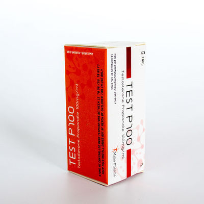 Longueur olographe pharmaceutique de 10ml Vial Boxes 25mm pour le propionate de testostérone