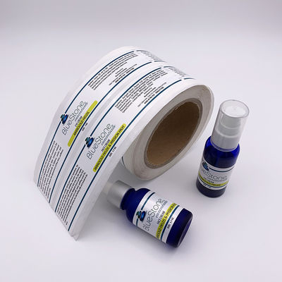 Labels résistants à la chaleur de bouteille du compte-gouttes 30ml de l'autocollant 3.5x7.6cm de vinyle de PVC
