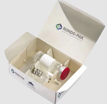boîtes pliables du carton 400gsm, boîte de empaquetage médicale de taille de 8cm