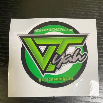 Congélation brillante adhésive forte d'autocollant de vinyle de PVC de stratification résistante