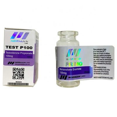 Anti fausse couleur olographe du vinyle 10ml Vial Labels CMYK pour le médicament