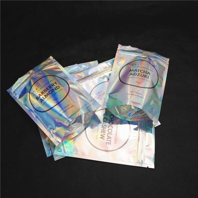 Sac zip-lock rescellable de papier aluminium d'impression offset pour l'emballage alimentaire