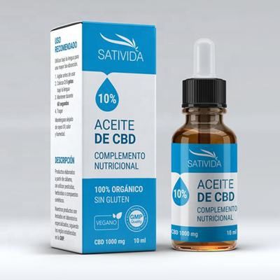 la boîte d'emballage de bouteille de 250g 10ml, couleur de CMYK a imprimé les boîtes rigides