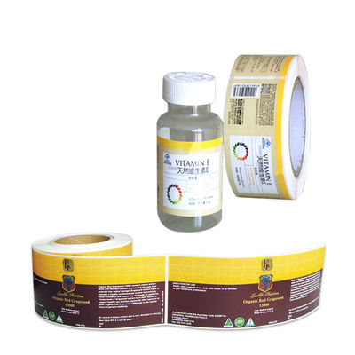 Autocollants stéroïdes de labels de pharmacie d'épaisseur de Vial Labels 0.06mm d'ANIMAL FAMILIER