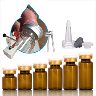 Bouteille pharmaceutique en verre des fioles 2ml de médecine transparente petite
