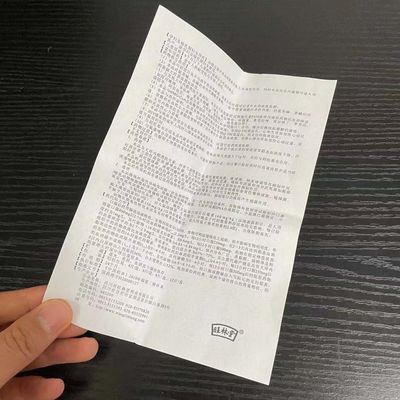 Double impression faite sur commande latérale de tract, papier de tract de 80gsm A5