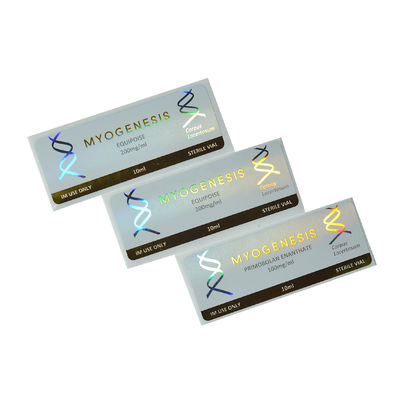 Autocollants adhésifs forts de largeur de Matt Lamination Foil Stamping Labels 28mm