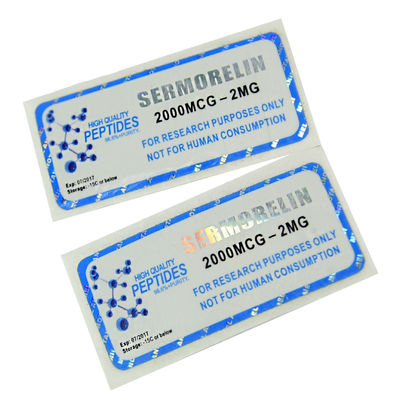 Autocollants adhésifs forts de largeur de Matt Lamination Foil Stamping Labels 28mm