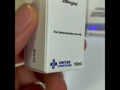 Impression de boîte de papier de Tablettes de Winstrol, estampillage des boîtes de pilule de médecine de relief par feuille d'argent